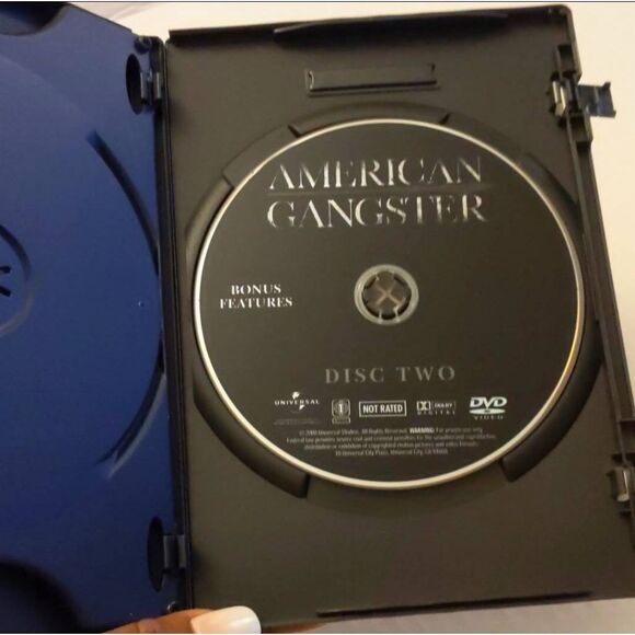 American Gangster DVD 2-Disc Unrated Extended Denzel Washington Slipcover - Picture 5 of 9